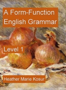 Level 1 Form-Function English Grammar Front Cover