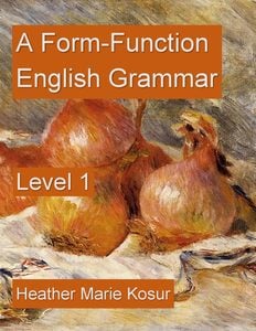 Level 1 Form-Function English Grammar Front Cover