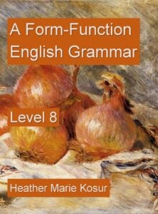 Level 8 Form-Function English Grammar Front Cover