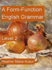 Level 2 Form-Function English Grammar Front Cover