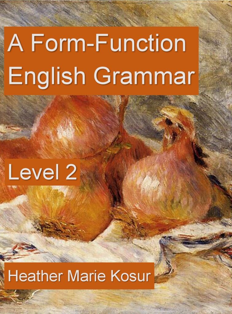 Level 2 Form-Function English Grammar Front Cover